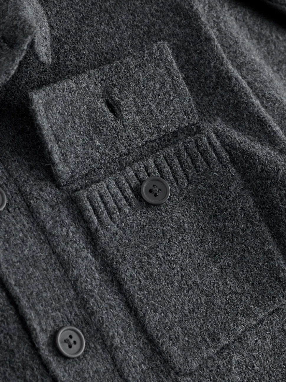 Antraciet - Gebreid vest (3-16jr)