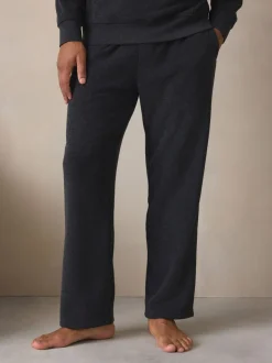 Antraciet - Hooded Towelling Pyjamas Set