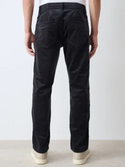 Antraciet - Motionflex Corduroy Stretch Trousers