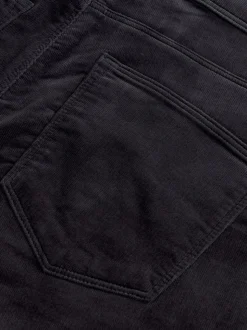 Antraciet - Motionflex Corduroy Stretch Trousers
