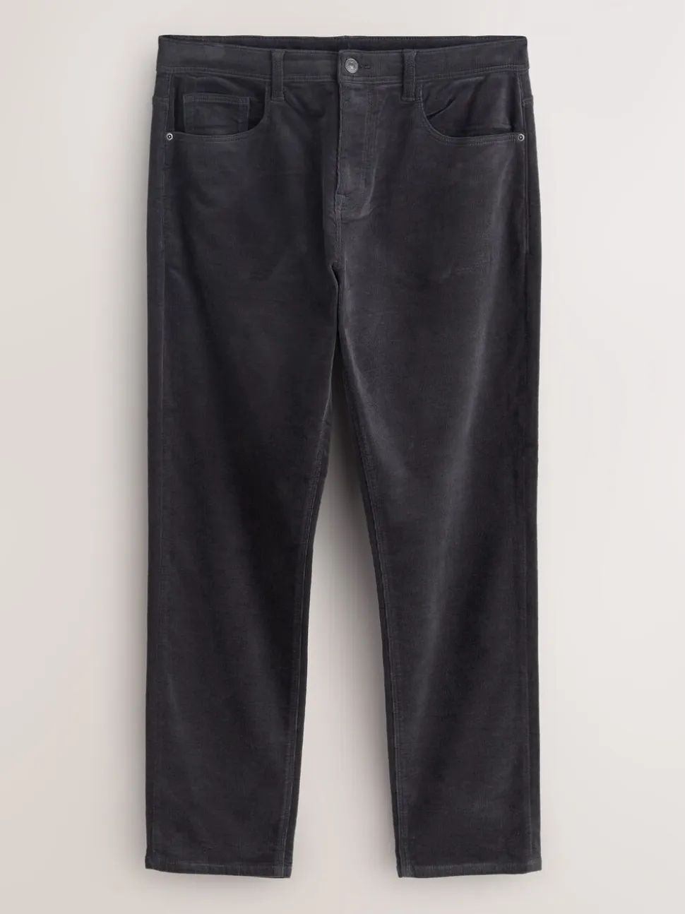Antraciet - Motionflex Corduroy Stretch Trousers