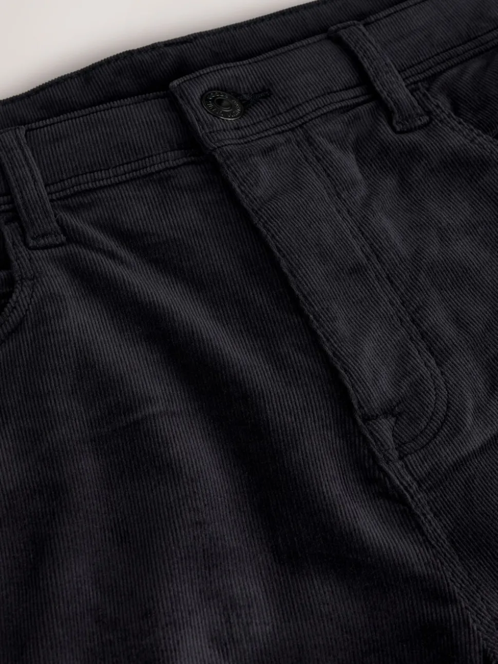 Antraciet - Motionflex Corduroy Stretch Trousers