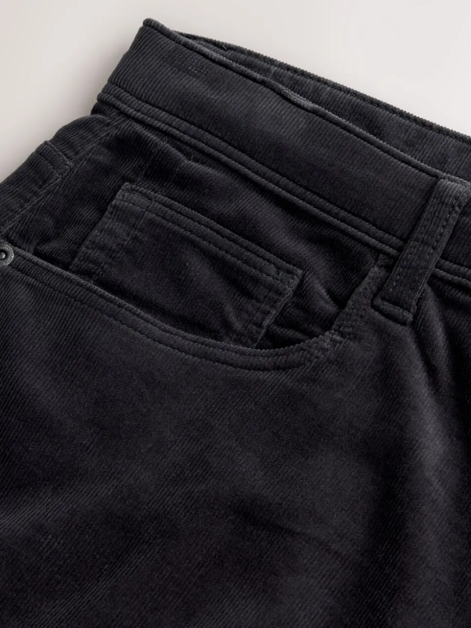 Antraciet - Motionflex Corduroy Stretch Trousers