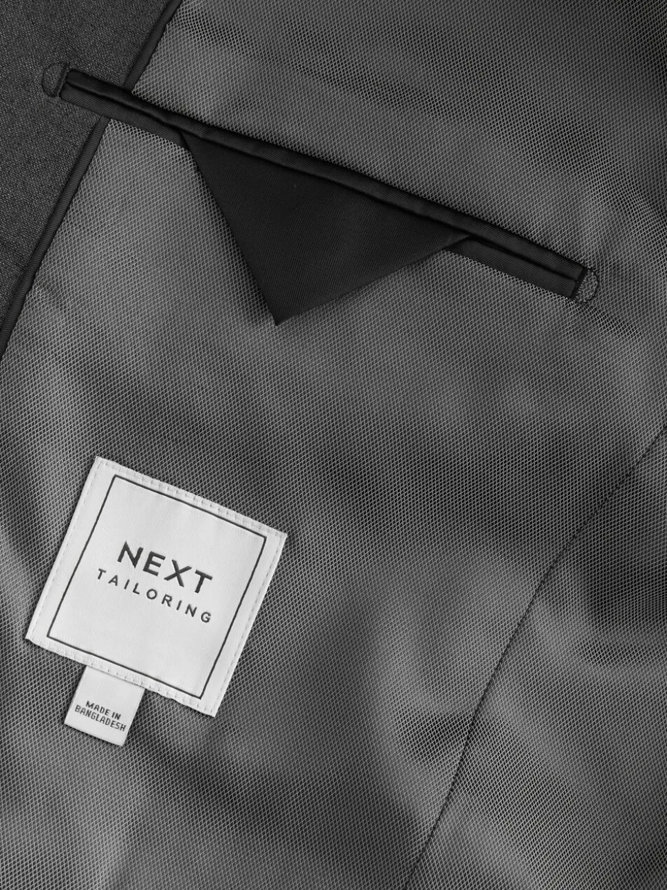 Antraciet - Normale Pasvorm - Must-have kostuum: colbert