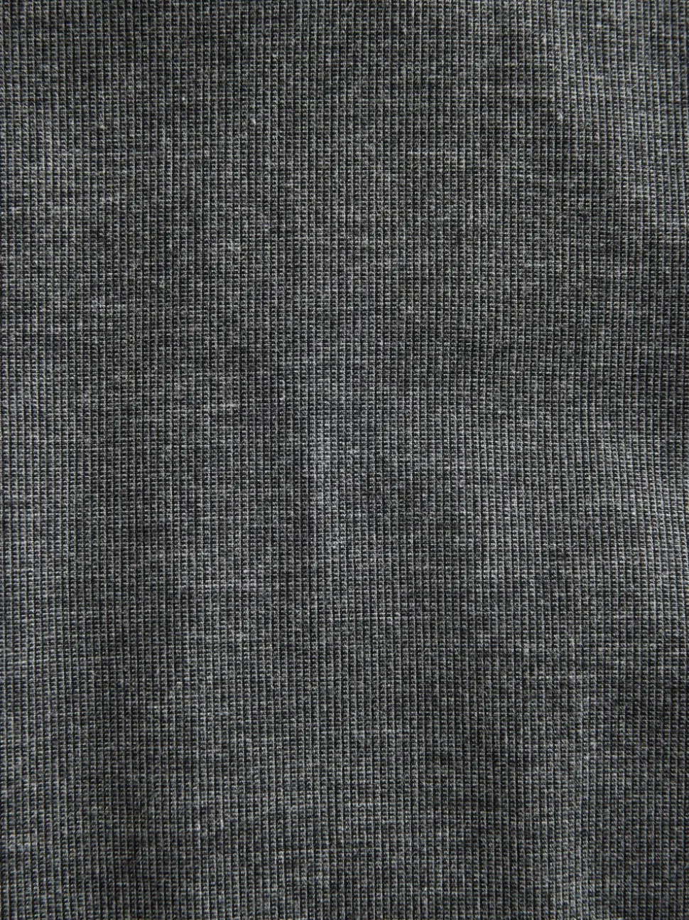 Antraciet - Regular Fit Smart Brushed Cotton Textured Trousers