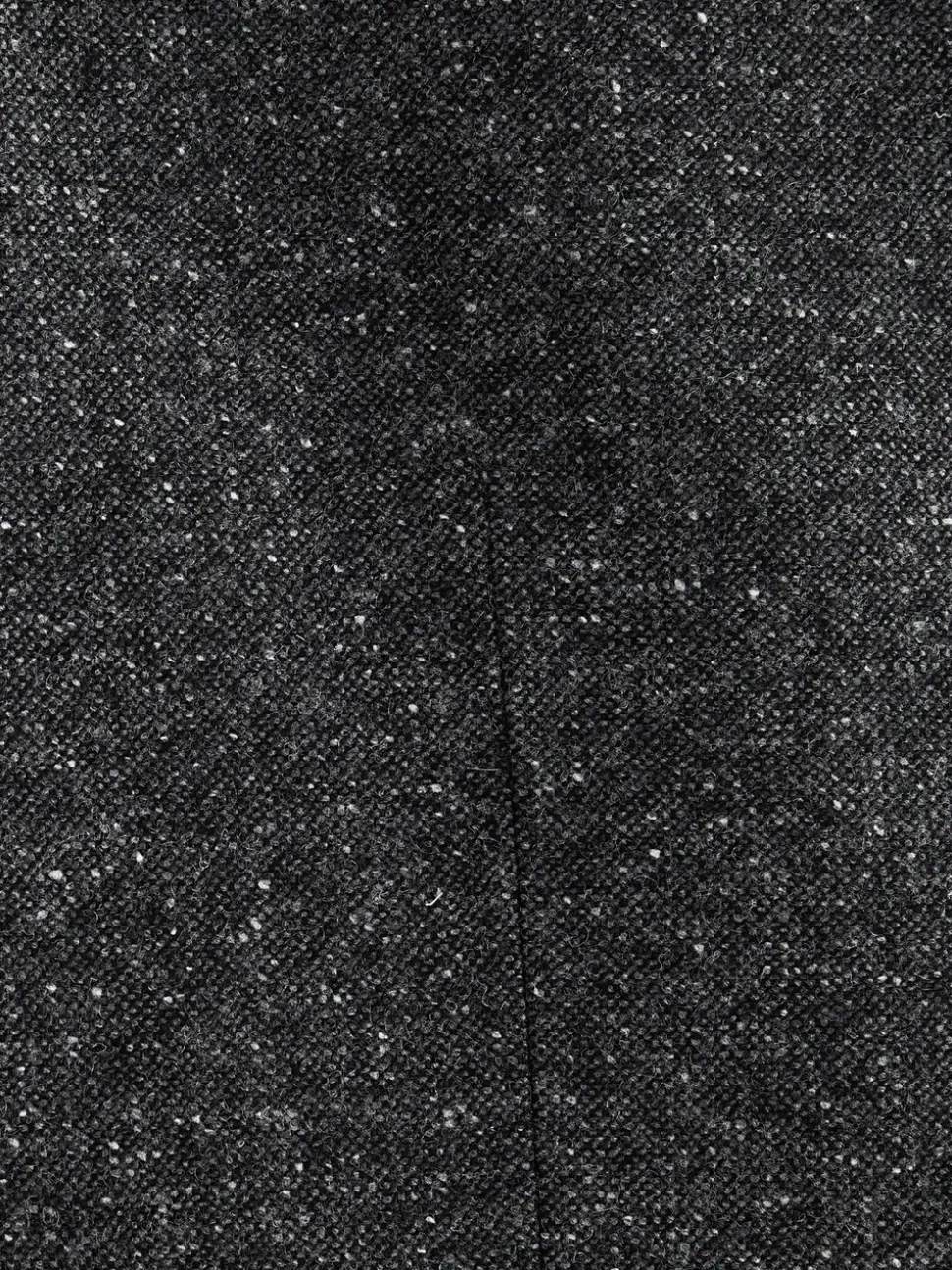 Antraciet - Regular Fit Wollen Blend Getrimd Kostuum Waistcoat