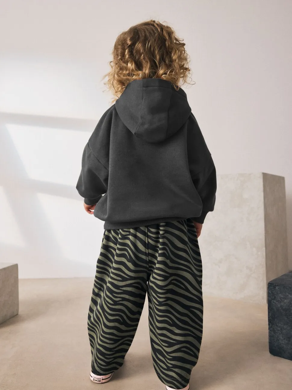 Antraciet - Set met hoodie en joggingbroek (3 mnd - 7 jr)