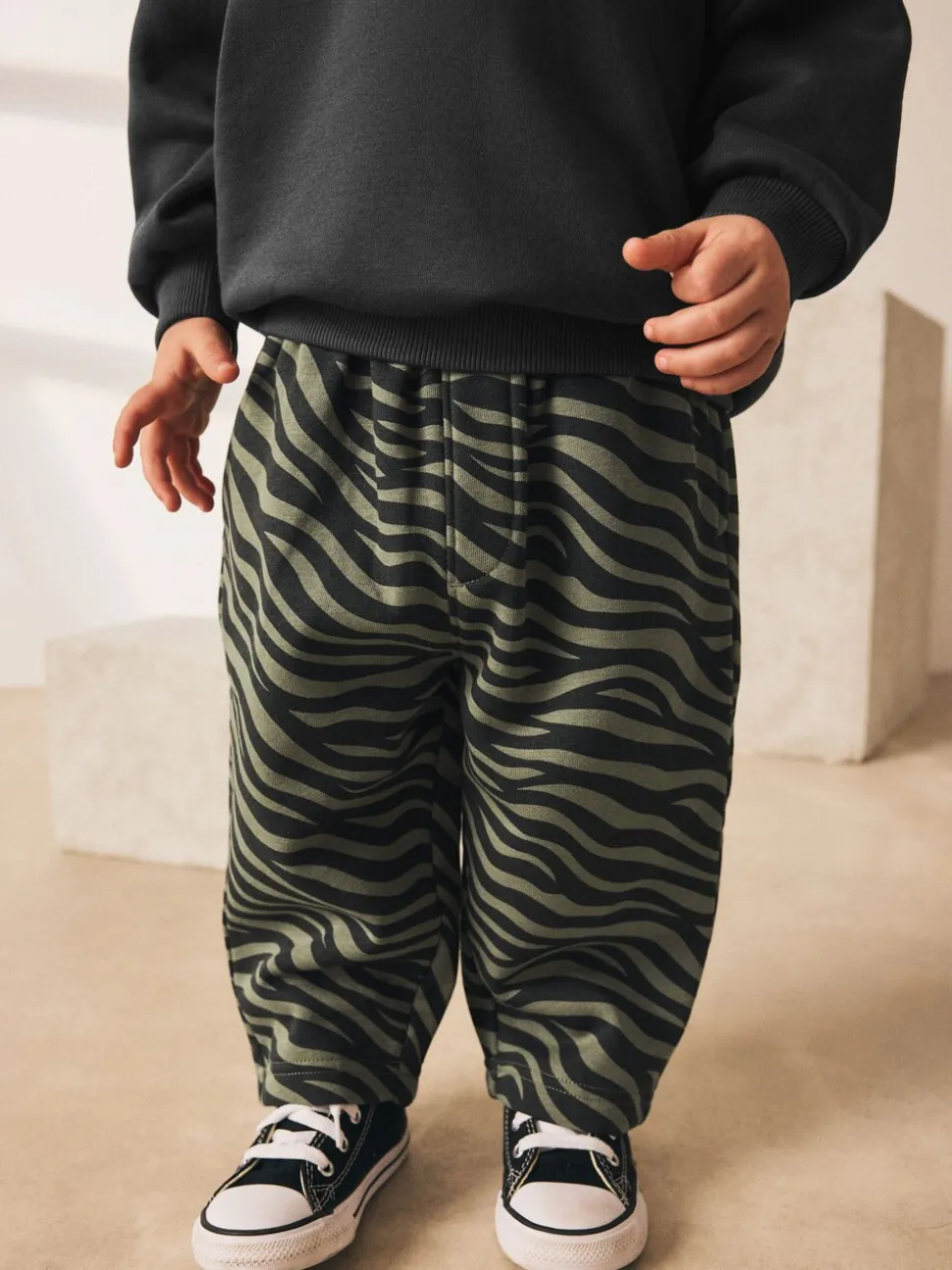 Antraciet - Set met hoodie en joggingbroek (3 mnd - 7 jr)