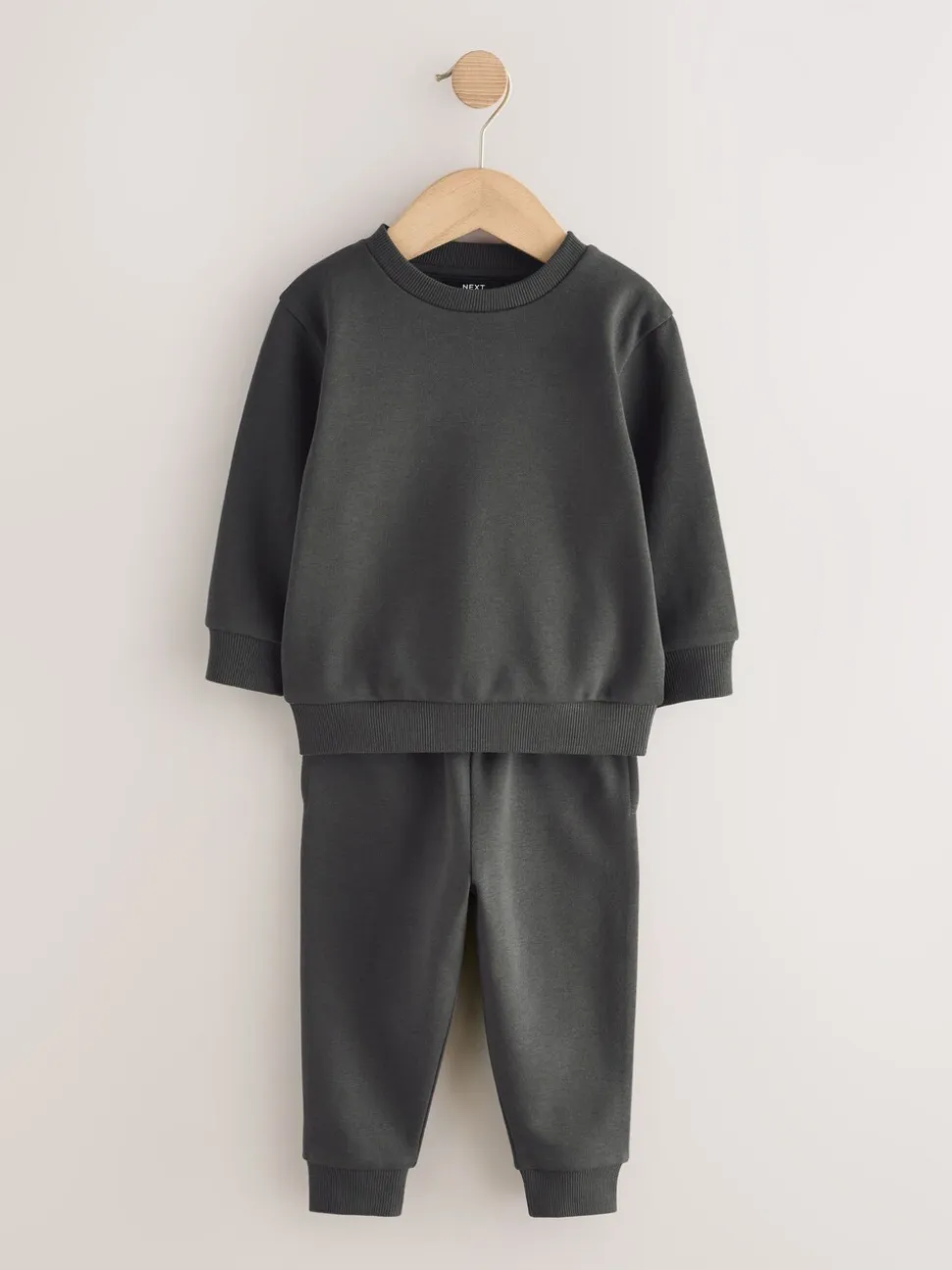 Antraciet - Set met sweatshirt en joggingbroek (3mnd-7jr)