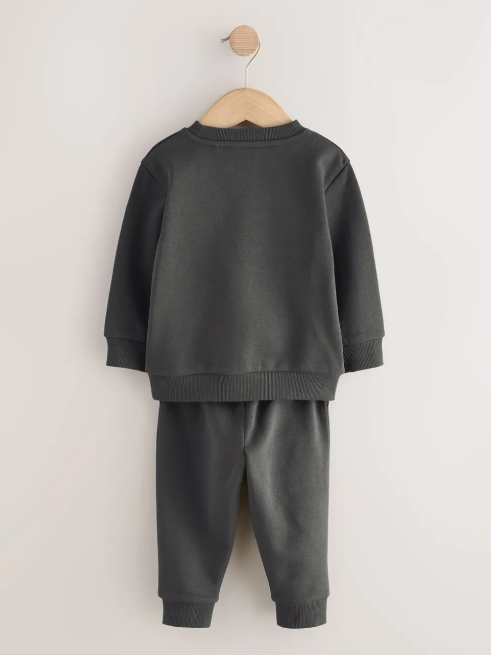 Antraciet - Set met sweatshirt en joggingbroek (3mnd-7jr)