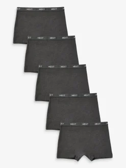 Antraciet - Short Briefs 5 Pack (2-16yrs)