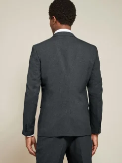 Antraciet - Slim Fit - Must-have kostuum: colbert