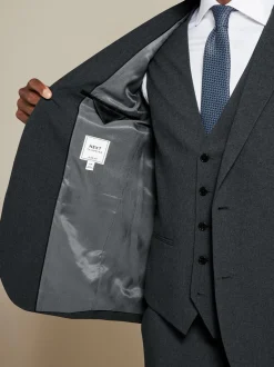 Antraciet - Slim Fit - Must-have kostuum: colbert