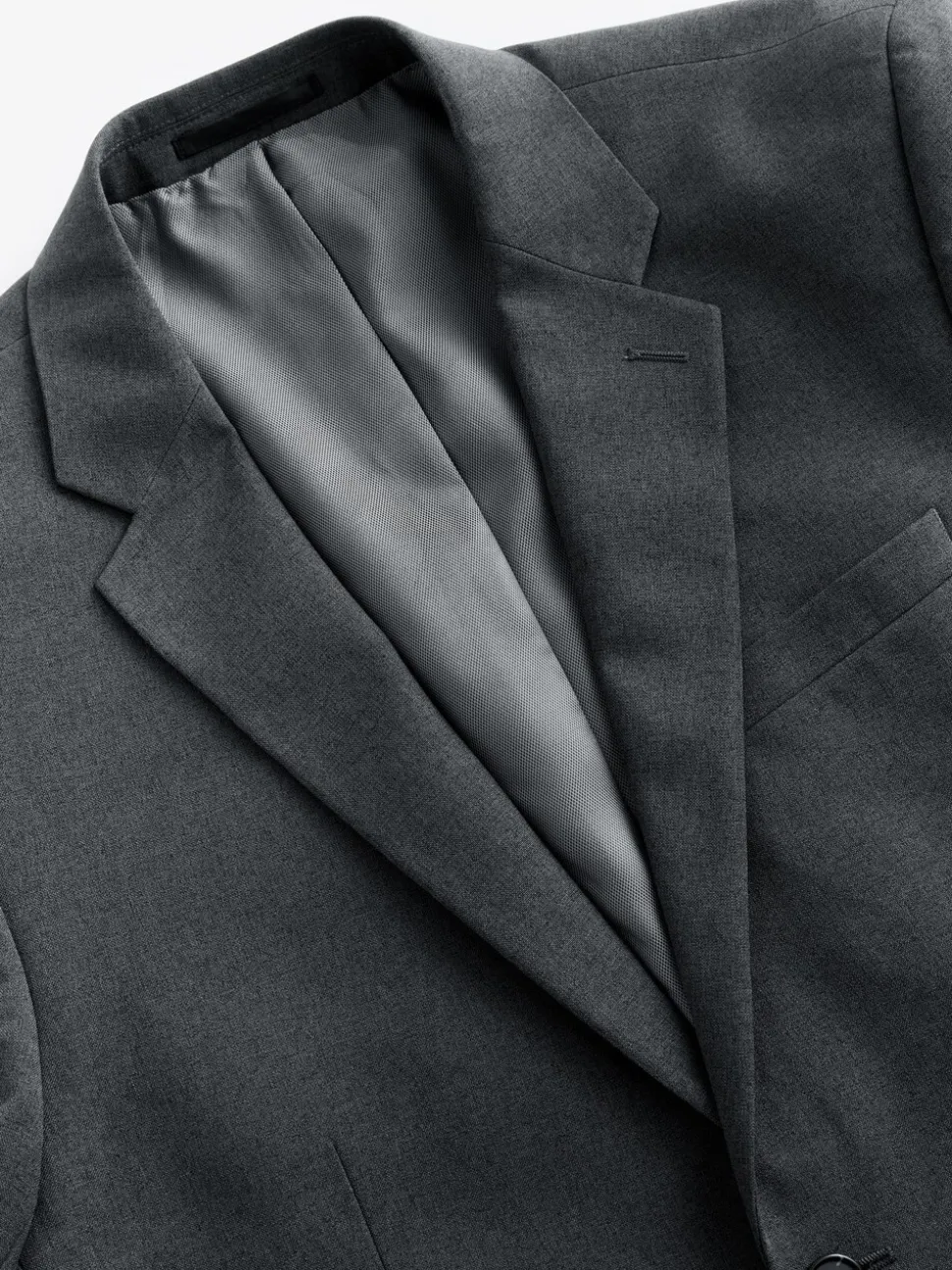 Antraciet - Slim Fit - Must-have kostuum: colbert