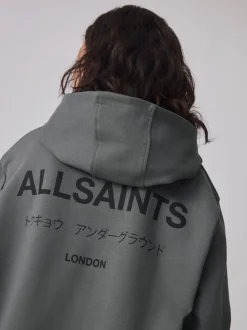 Antraciet - smALLSAINTS Oversized Underground Pullover Hoodie