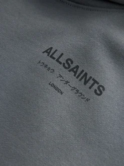 Antraciet - smALLSAINTS Oversized Underground Pullover Hoodie