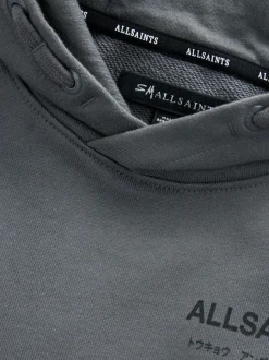 Antraciet - smALLSAINTS Oversized Underground Pullover Hoodie