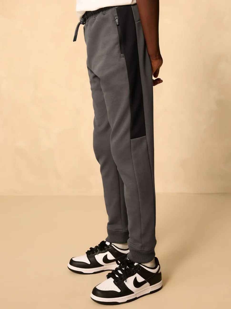 Antraciet - Tech Sportswear Hoodie and Joggers Set