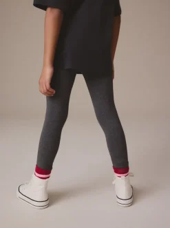 Antraciet - Verpakking van 3 leggings (3-16 jr)