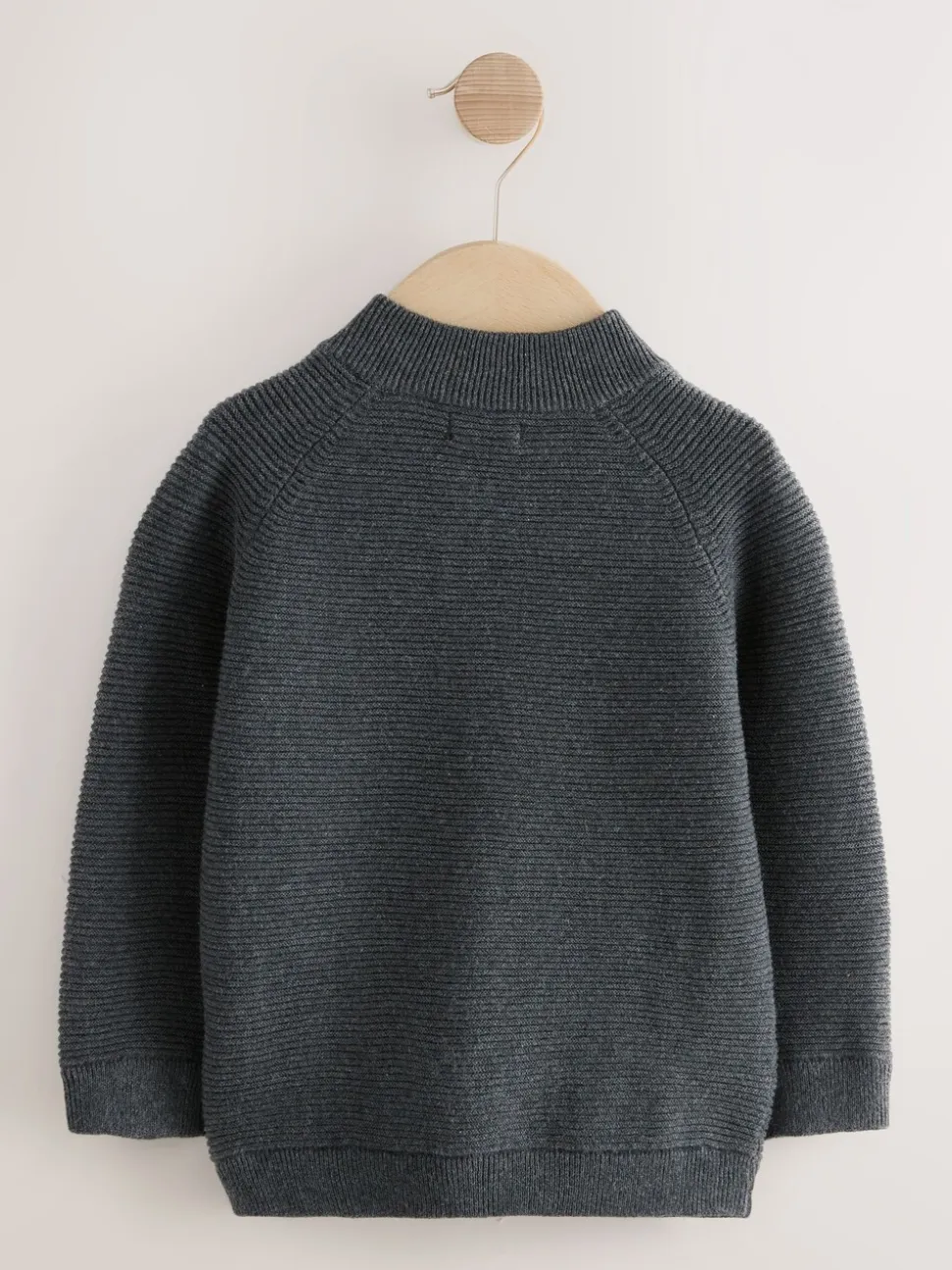 Antraciet - Vest met ritssluiting (3 mnd-7 jr)