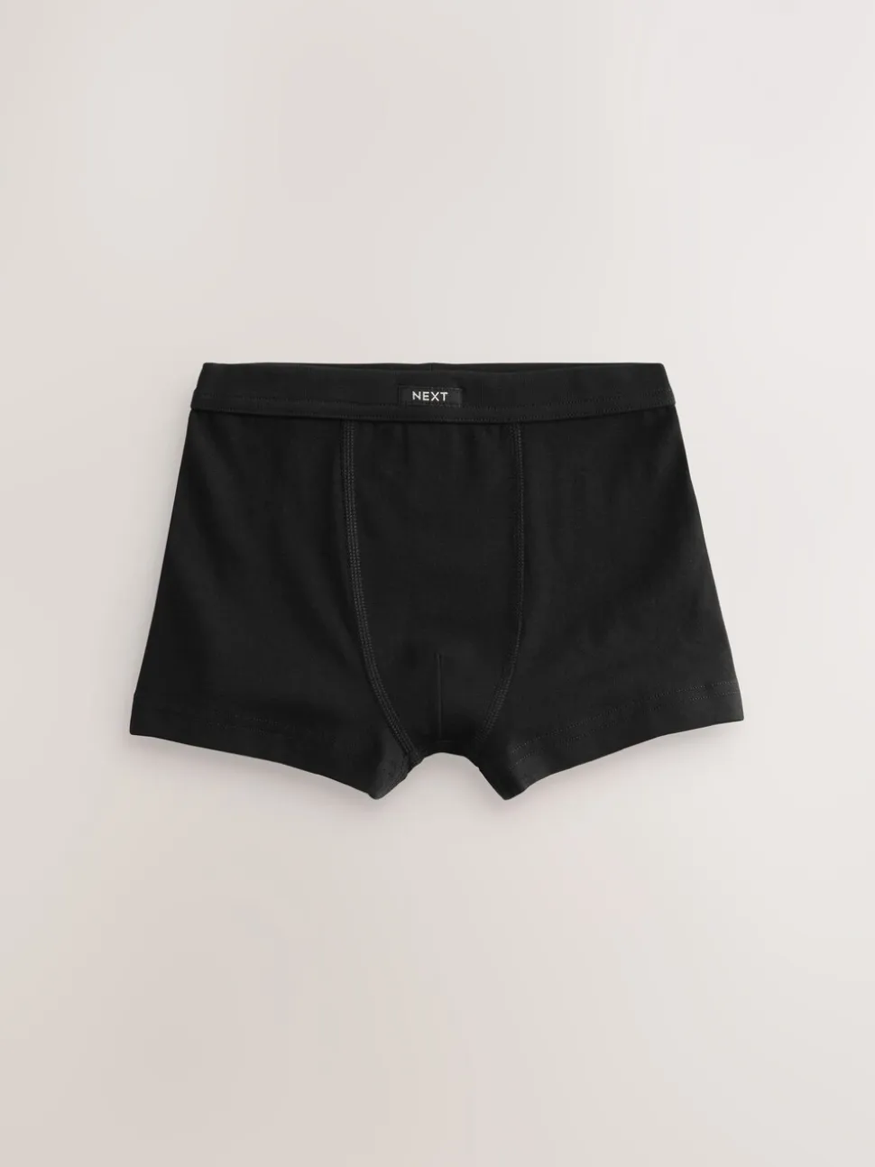 Antraciet zwart - Set van 10 boxershorts met zachte tailleband (2-16 jr)