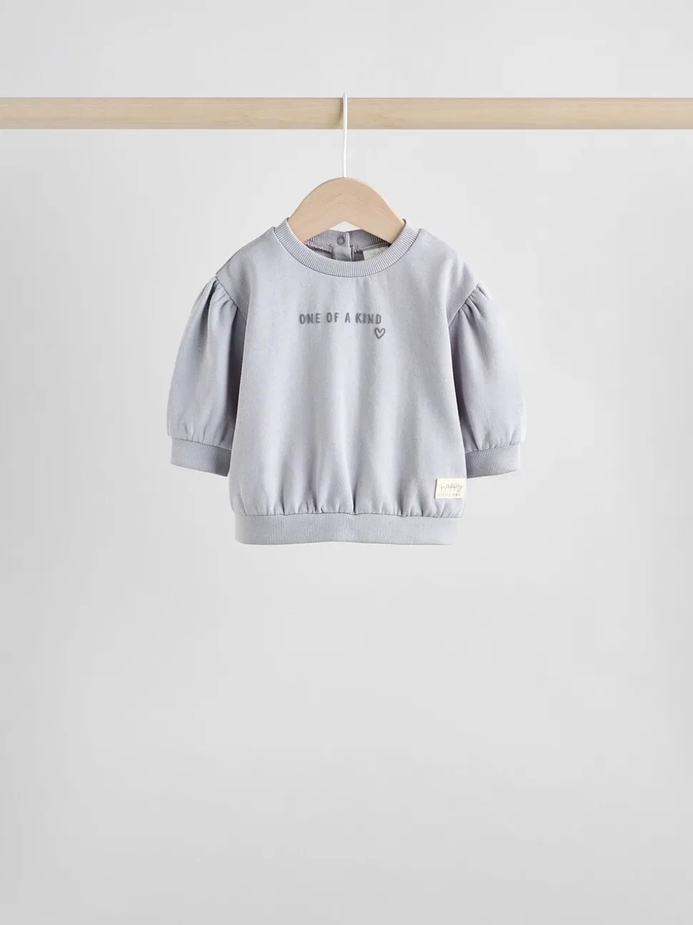Antracietgrijs & Crème - Baby sweatshirt en joggingbroek 6 -delige set (0mnd -2jr)