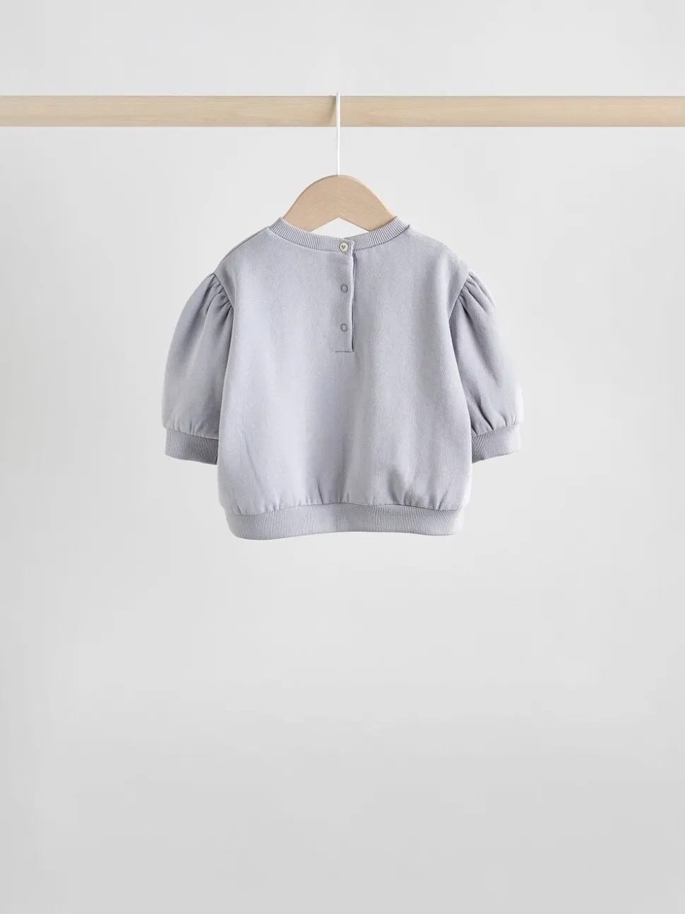 Antracietgrijs & Crème - Baby sweatshirt en joggingbroek 6 -delige set (0mnd -2jr)