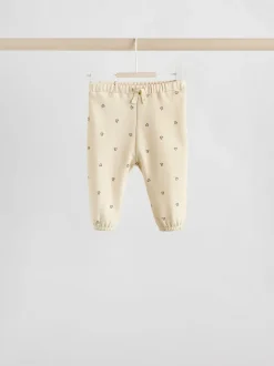 Antracietgrijs & Crème - Baby sweatshirt en joggingbroek 6 -delige set (0mnd -2jr)