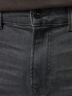 Antracietgrijs - Enkele - Slim fit klassieke stretchy jeans