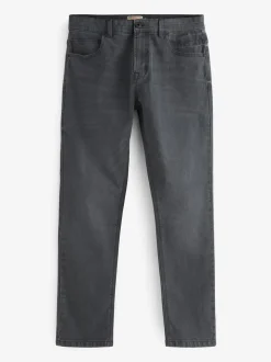 Antracietgrijs - Enkele - Slim fit klassieke stretchy jeans