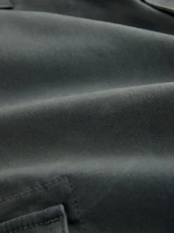 Antracietgrijs - Relaxed fit - Katoenen cargostretchbroek