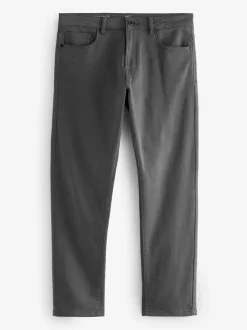 Antracietgrijs - Slim Fit - Comfortabele stretchjeans
