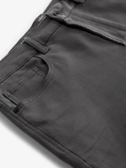 Antracietgrijs - Slim Fit - Comfortabele stretchjeans
