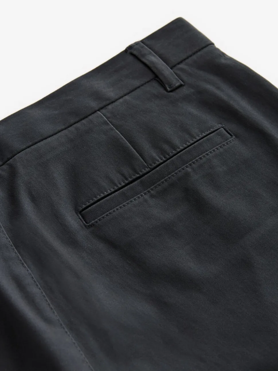 Antracietgrijs - Slim Fit - Stretchy chino
