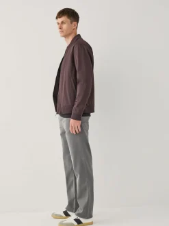 Antracietgrijs - Straight fit - Comfortabele stretchjeans