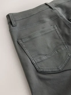Antracietgrijs - Strakke Pasvorm - Comfortabele stretchjeans