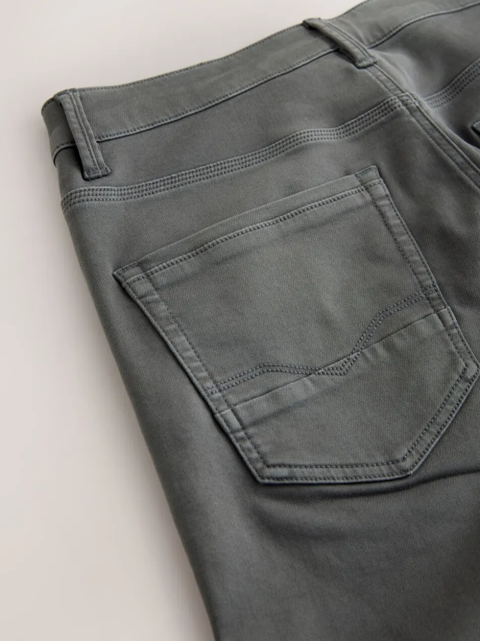 Antracietgrijs - Strakke Pasvorm - Comfortabele stretchjeans