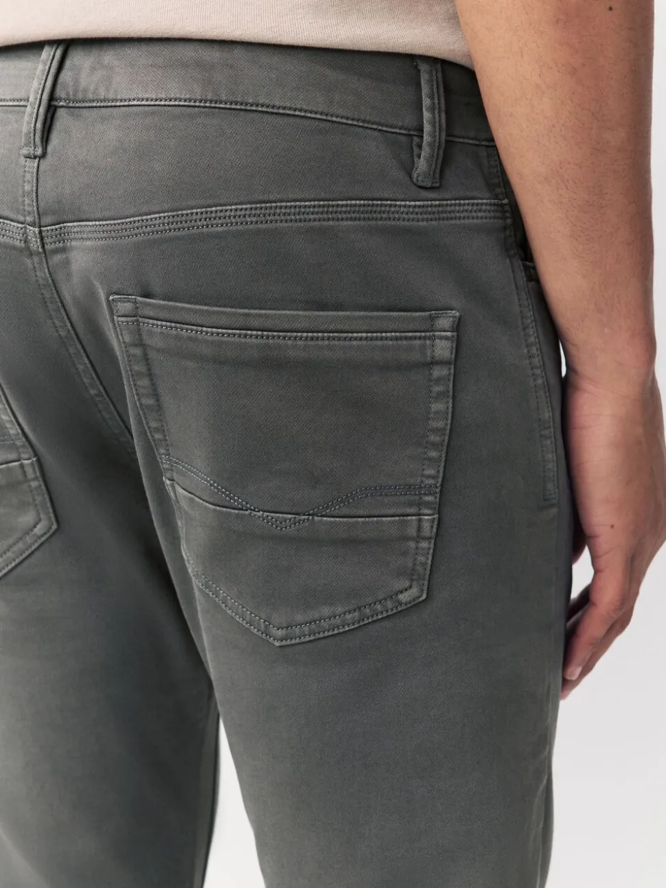 Antracietgrijs - Strakke Pasvorm - Comfortabele stretchjeans