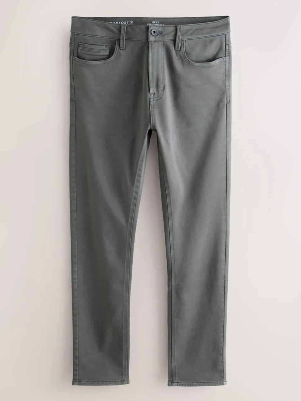 Antracietgrijs - Strakke Pasvorm - Comfortabele stretchjeans