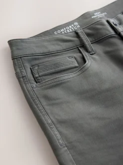 Antracietgrijs - Strakke Pasvorm - Comfortabele stretchjeans