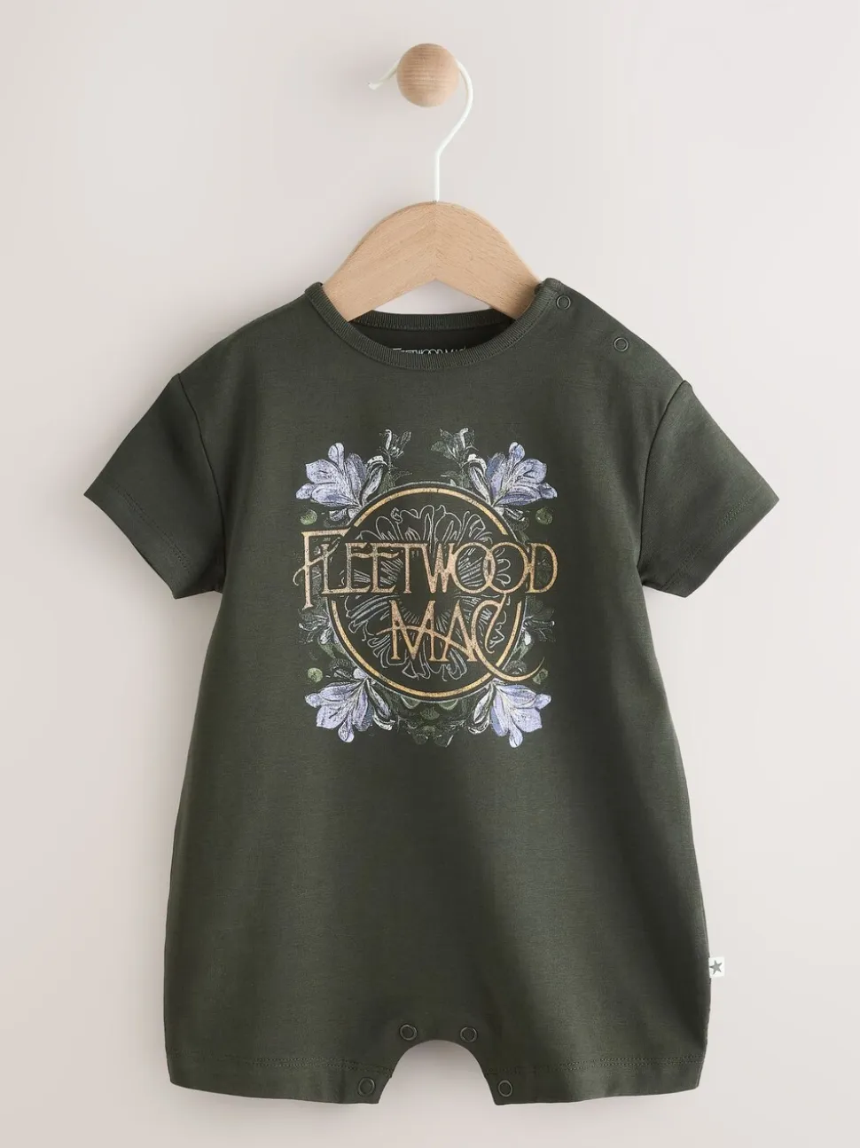 Antracietgrijs Fleetwood Mac - Band baby-romper
