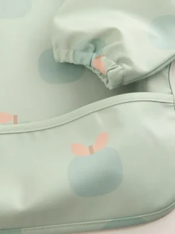 Apple - Slabbetje met mouwen voor spenen en voeden
