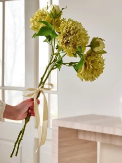 Artificial Blousy Peony (2 Stems)