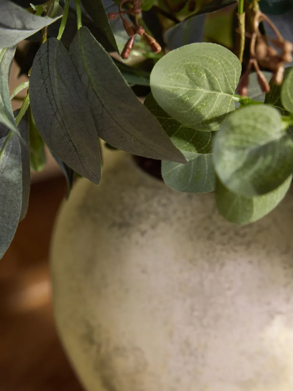 Artificial Foliage Arrangement in Lydford Vase