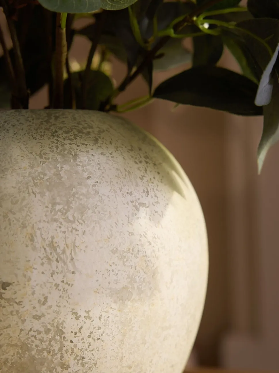Artificial Foliage Arrangement in Lydford Vase