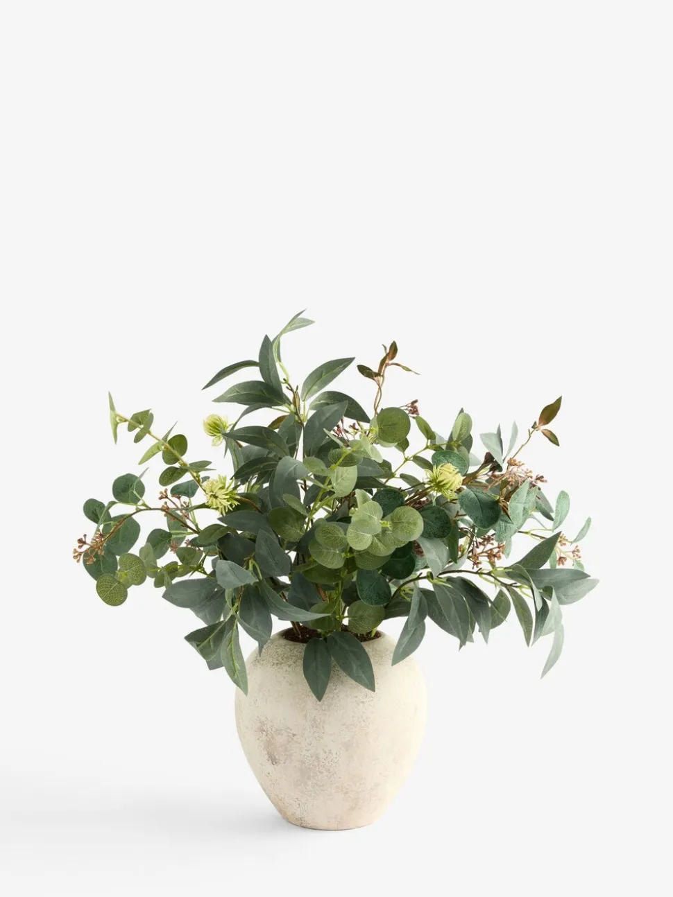 Artificial Foliage Arrangement in Lydford Vase