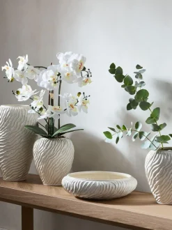 Artificial Orchid in Fairford Vase
