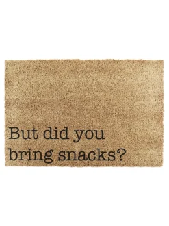 Artsy Mats But Did You Brings Snacks deurmat