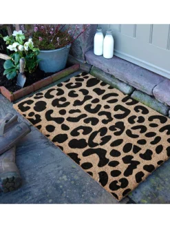 Artsy Mats Country Wonen Voordeurmat met Luipaardprint