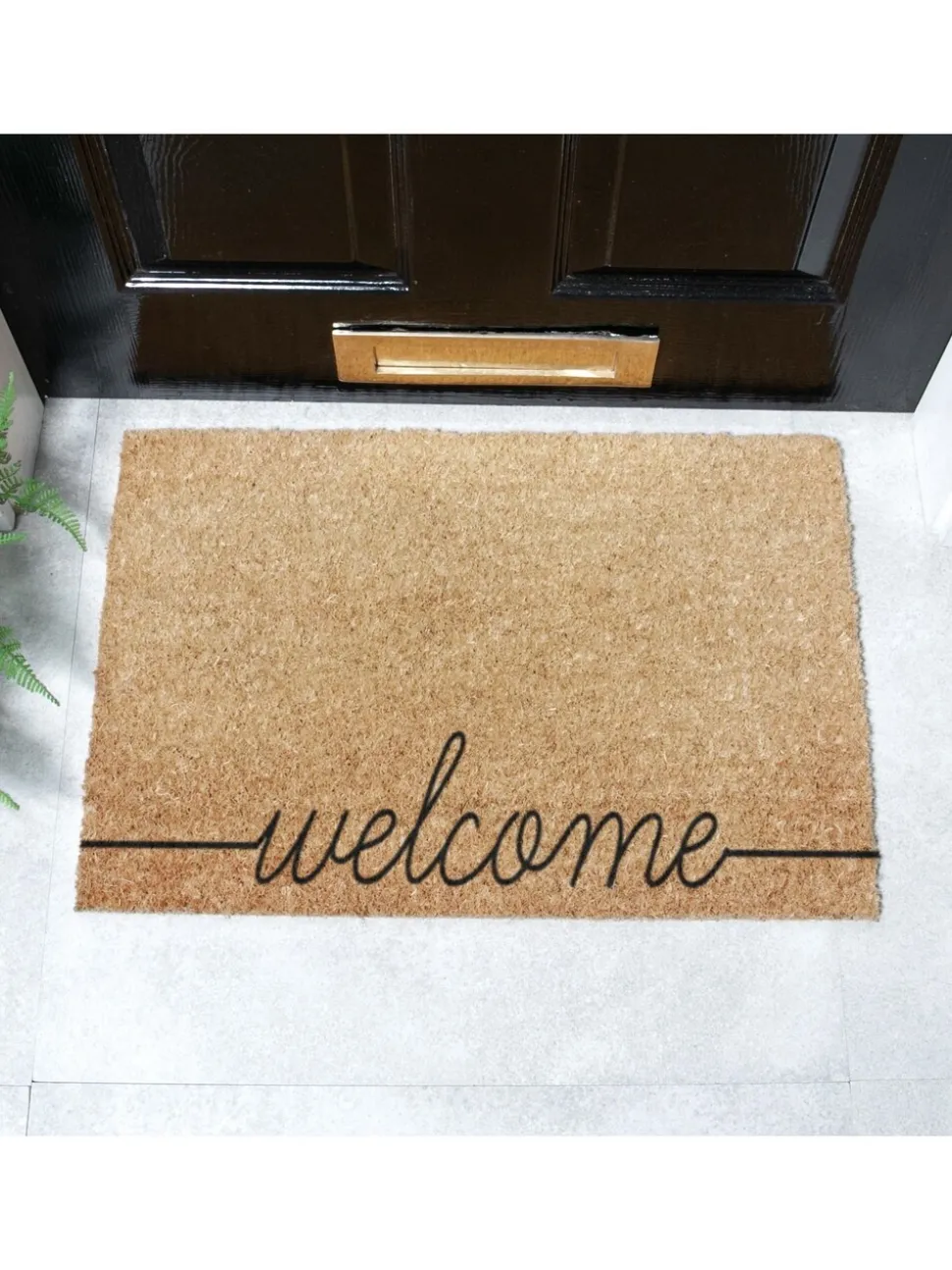 Artsy Mats Curly Welcome deurmat